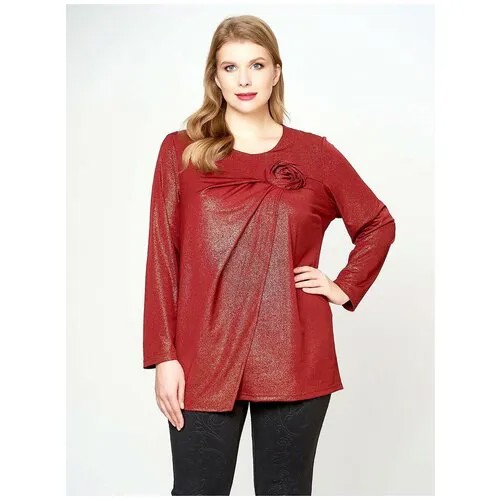 Блуза Olsi, размер 48, красный
