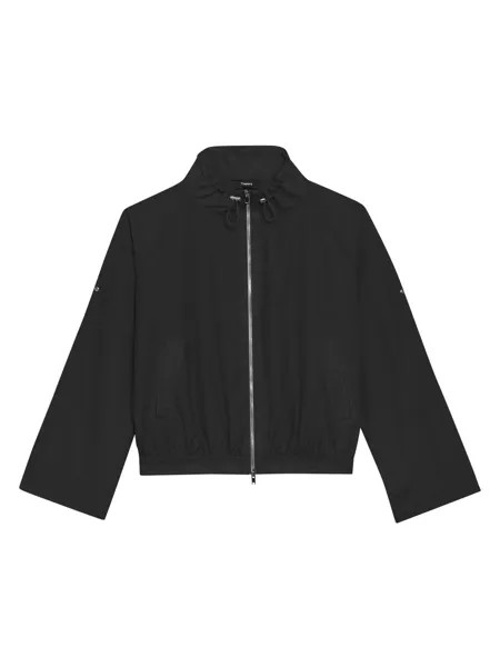 Куртка-анорак реглан Theory, черный