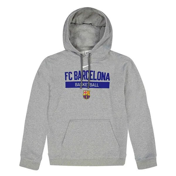 Толстовка FC BARCELONA BASKETBALL CLUB FLEECE HOODY Nike, цвет Grau