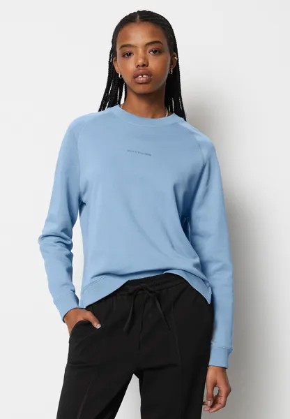 Толстовка RAGLAN LONGSLEEVE SLITS AT SIDESEAM Marc O'Polo DENIM, цвет cornflower blue