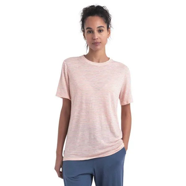Спортивная футболка Icebreaker Merino Linen, розовый