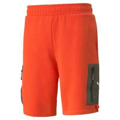 Мужские оранжевые повседневные спортивные штаны Puma Pl Statement 533997-04