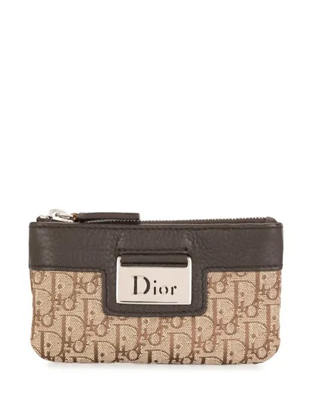 Christian Dior кошелек pre-owned с узором Trotter