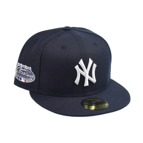Мужская кепка New Era New York Yankees 2008 All Star Game, темно-синяя нижняя часть