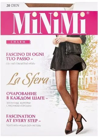 Колготки MiNiMi La Sfera 20 den, размер 2-S/M, daino (бежевый)