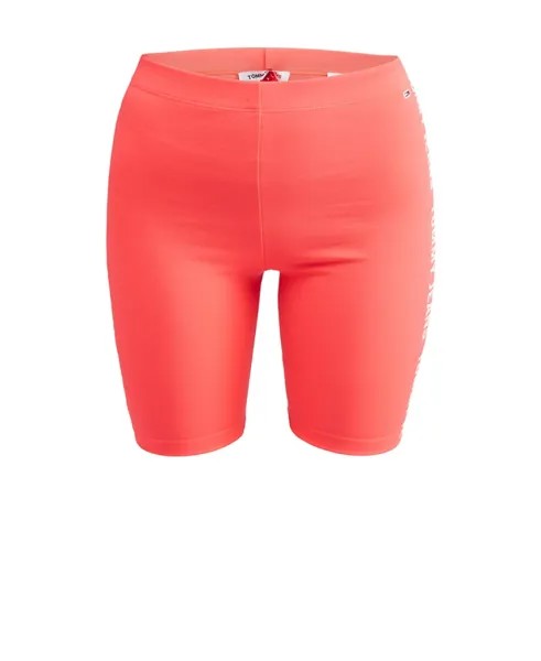Велосипедные шорты Tommy Jeans, розовый
