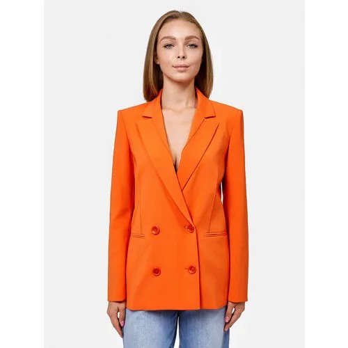 Пиджак PATRIZIA PEPE, размер 40, оранжевый