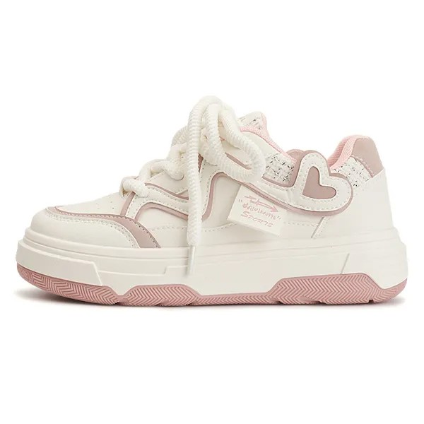 Кроссовки Miss Zhang Skateboarding Shoes Women's Low-top, цвет Rice noodles (mesh)