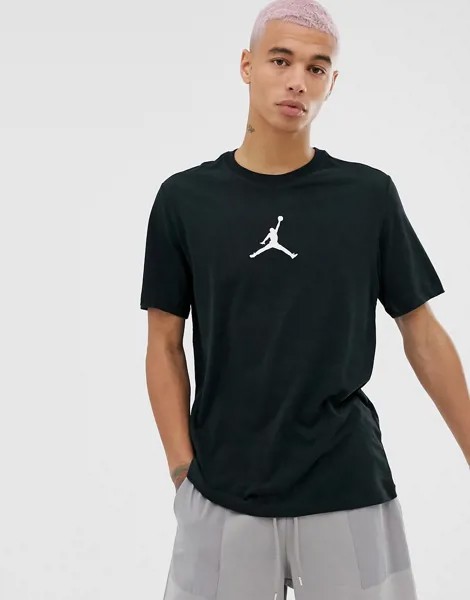 Черная футболка Nike Jordan Jumpman-Черный