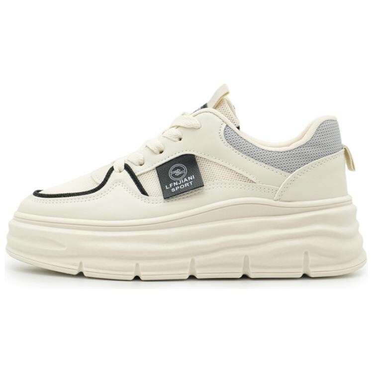 Кроссовки Mirith Miracer Skateboarding Shoes Women's Low-top, белый/черный