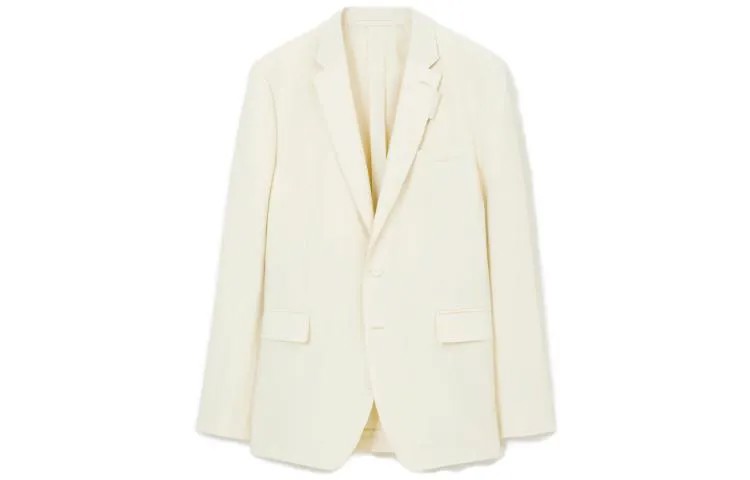Деловой костюм мужской белый Burberry, белый