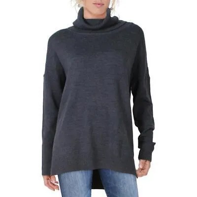 Женская темно-синяя рубашка с воротником-хомутом French Connection, пуловер, свитер, топ XS BHFO 2394