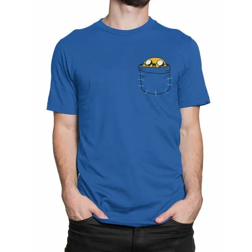 Футболка Design Heroes, размер 3XL, синий