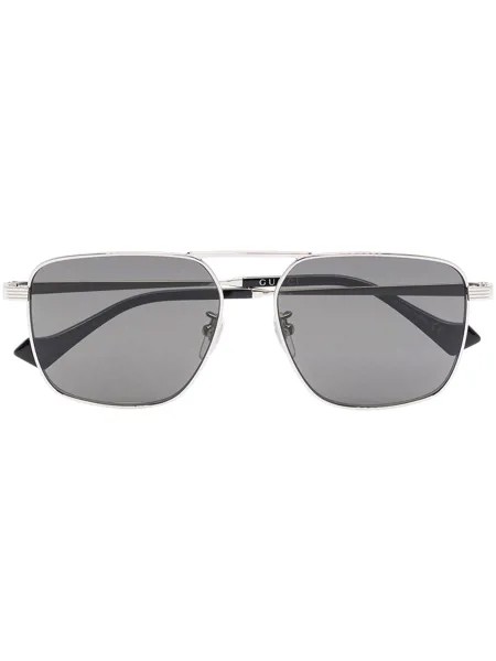 Gucci Eyewear солнцезащитные очки в квадратной оправе