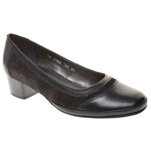 Туфли Meditec Balance женские демисезонные, размер 40, цвет черный, артикул 05-4055-742