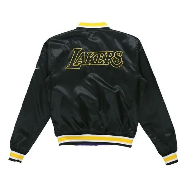 Куртка nba los angeles lakers двусторонняя спортивная куртка Nike, черный