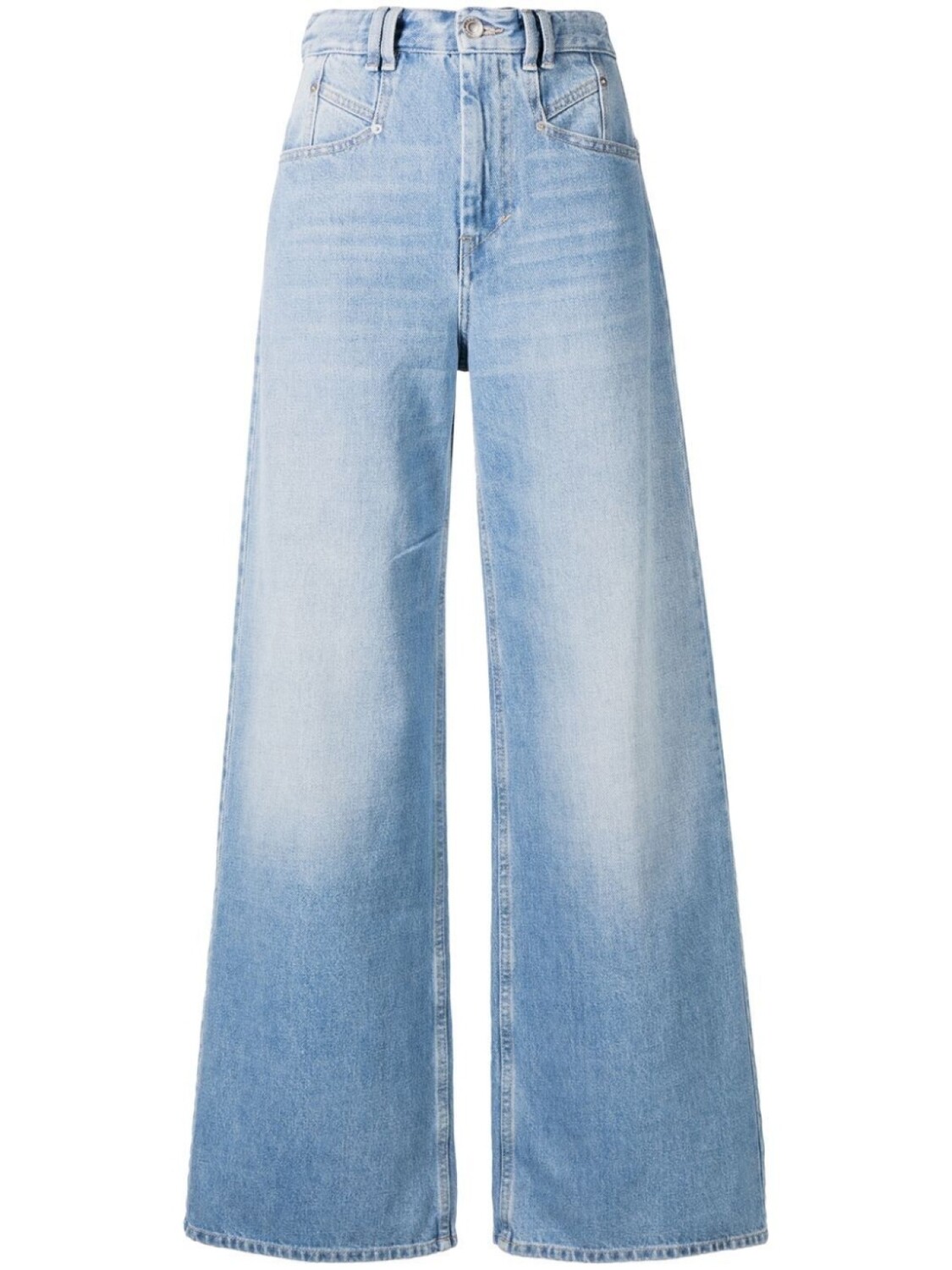 ISABEL MARANT широкие джинсы Lemony, синий