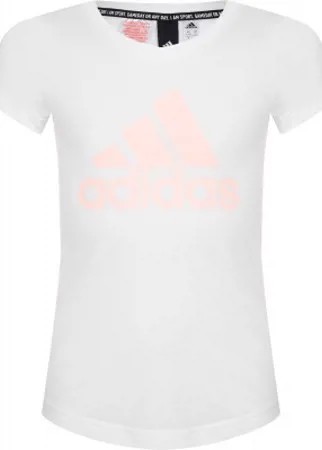 Футболка для девочек adidas Must Haves Badge of Sport, размер 170