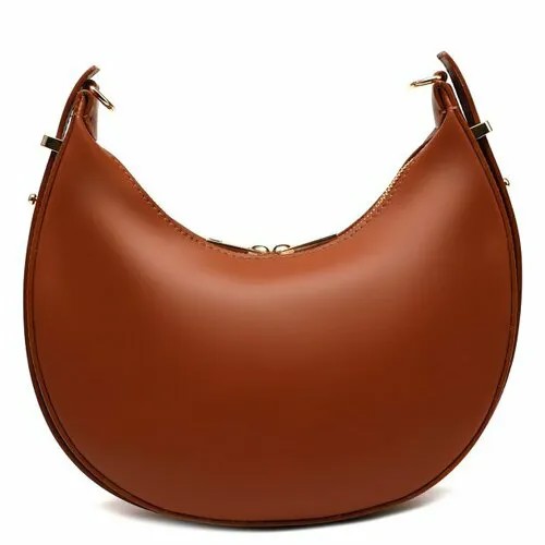 Сумка хобо diva's bag, коричневый