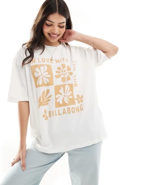 Billabong - In Love With The Sun - Белая футболка