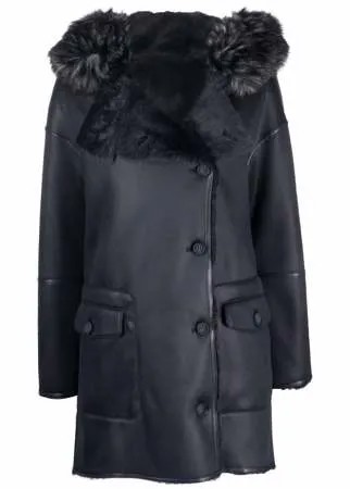 Urbancode пальто с капюшоном и оторочкой из искусственного меха