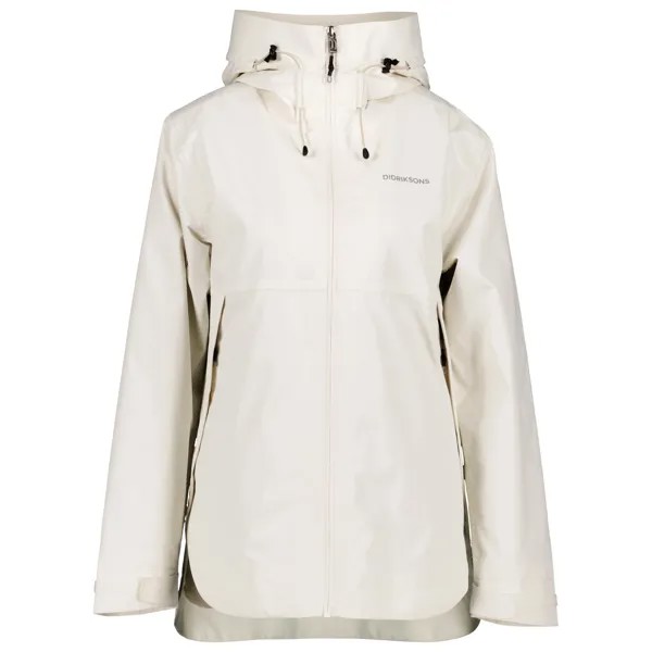 Дождевик Didriksons Women's Tilde 4, цвет White Foam