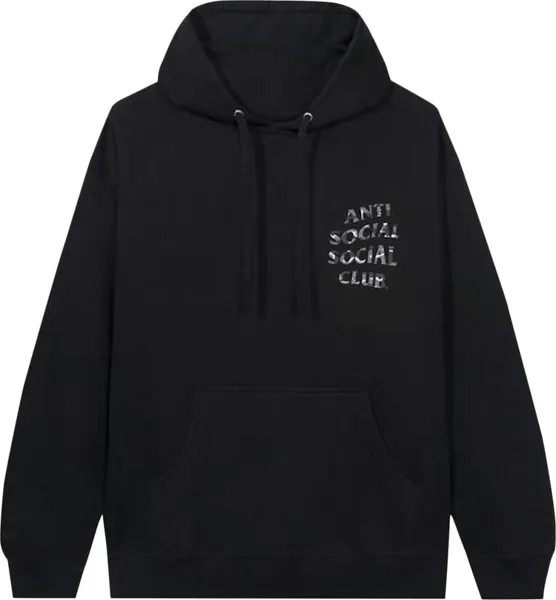 Худи Anti Social Social Club Plain Sight Hoodie 'Black', черный
