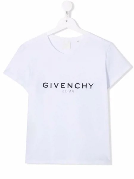 Givenchy Kids футболка с логотипом