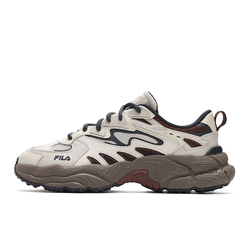 Кроссовки FILA Fern Lifestyle Shoes Men Low-top Multi-mist Gray / Birch Silver, серый