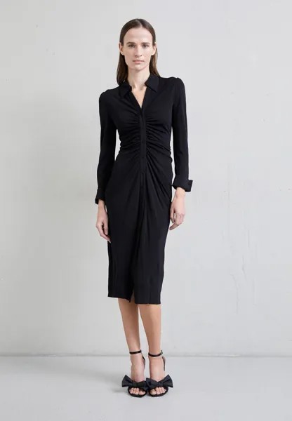 Платье-рубашка Sheska Миди Платье Diane von Furstenberg, черный