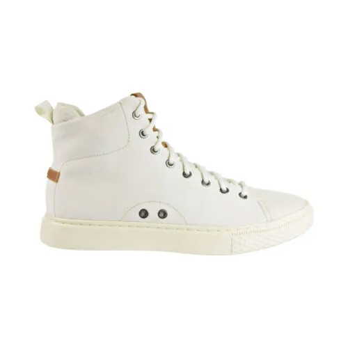 Polo Ralph Lauren Dleaney Canvas High Top Мужские туфли Egret 816735624-004
