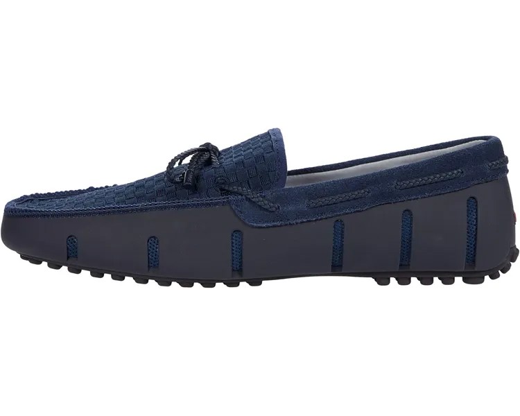 Лоферы Lace Loafer Woven Driver SWIMS, нави