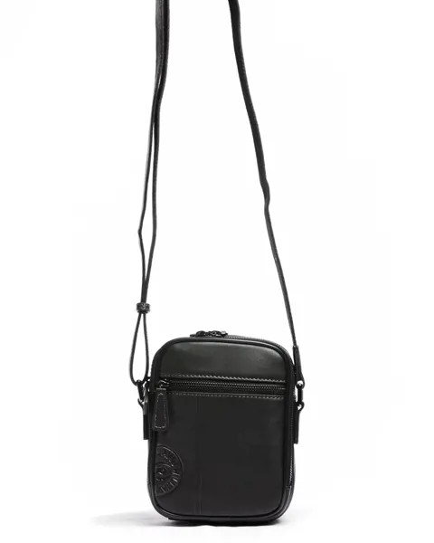 Кожаная сумка-портфель на молнии David William D61052 Annan