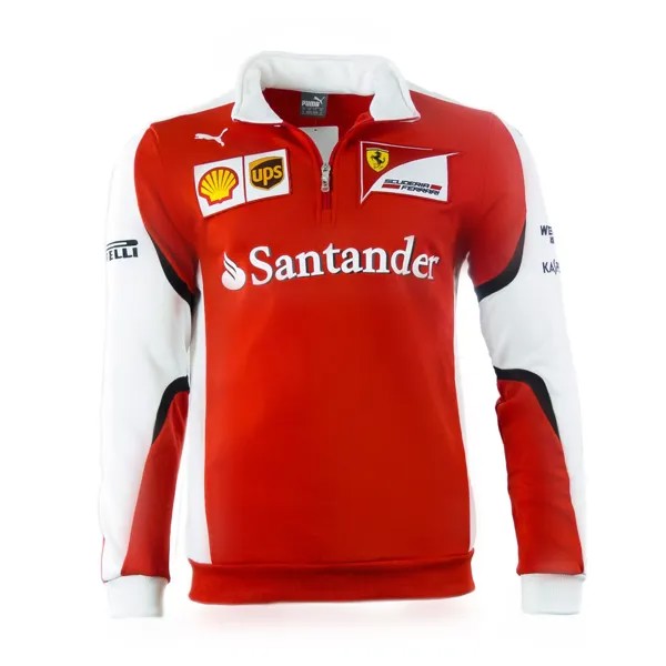 Пуловер Puma SF Scuderia Ferrari Team Fleece, красный