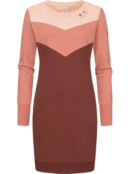Платье-Свитшот trega dress organic Ragwear, розовый