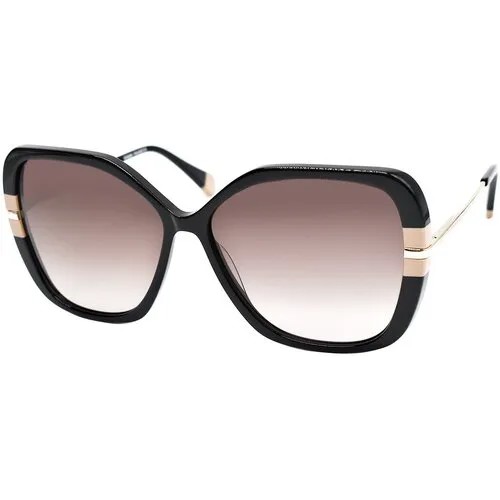 Солнцезащитные очки Enni Marco, розовый, черный