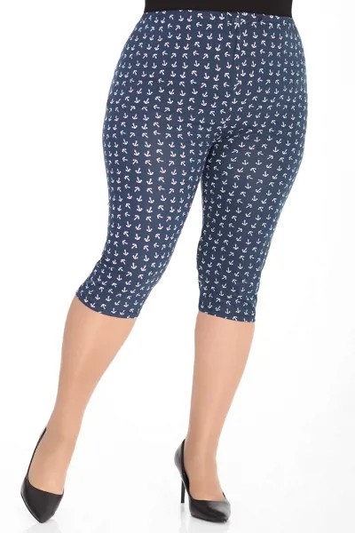 Бриджи женские AlmondShop 9068.С1 синие 58 RU