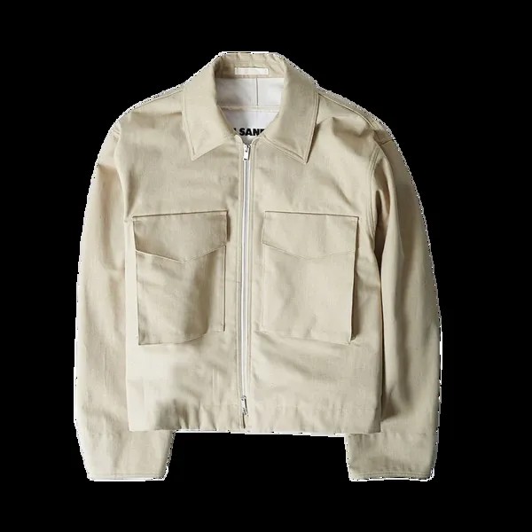 Куртка Jil Sander Canvas 'Beige', загар