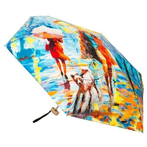 Мини-зонт RainLab, бирюзовый
