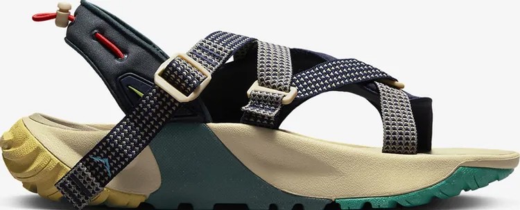 Сандалии Nike Oneonta Sandal 'Obsidian Khaki Spruce', фиолетовый
