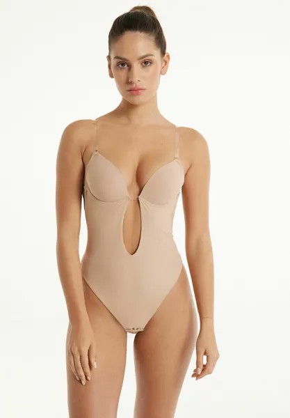 Боди PUSH-UP Tezenis, песочный