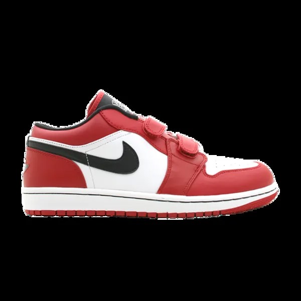 Кроссовки Air Jordan 1 Low Velcro 'Varsity Red', белый