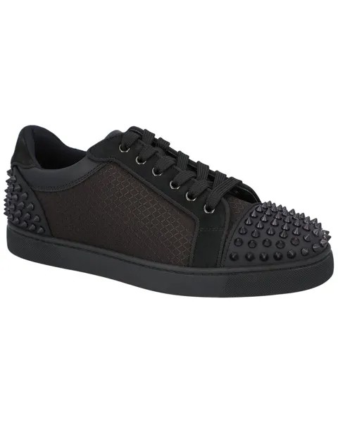 Christian Louboutin Seavaste 2 Кожаные кроссовки, черный