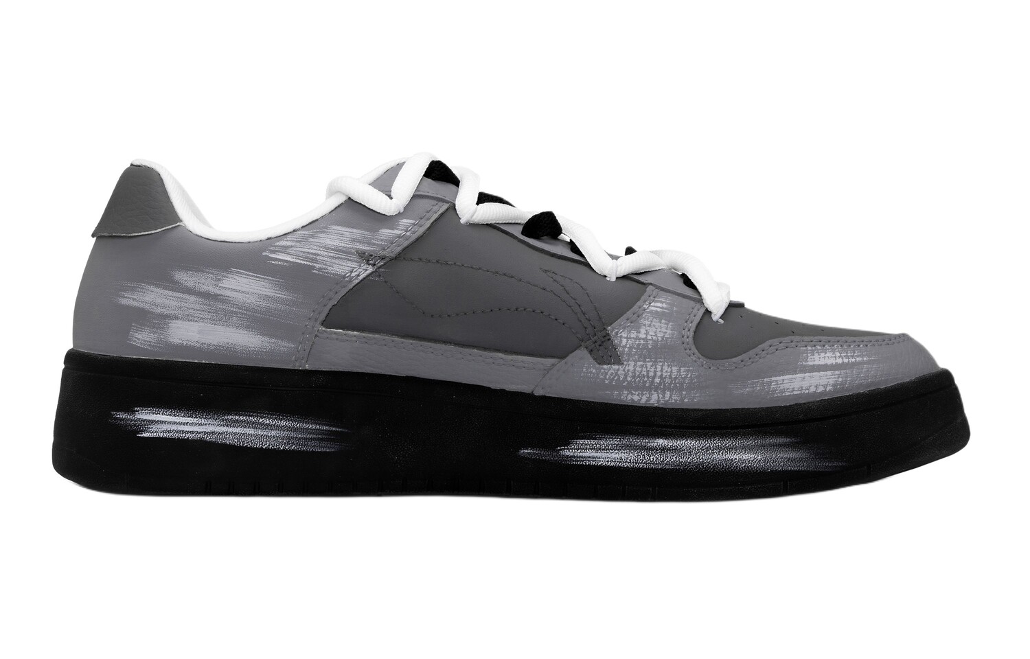 Кроссовки LINING Pontoon Boats Skateboarding Shoes Men Low-top White, черный