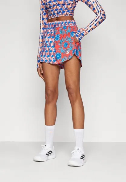 Спортивные шорты FARM SHORTS adidas Performance, цвет bright red/signal cyan