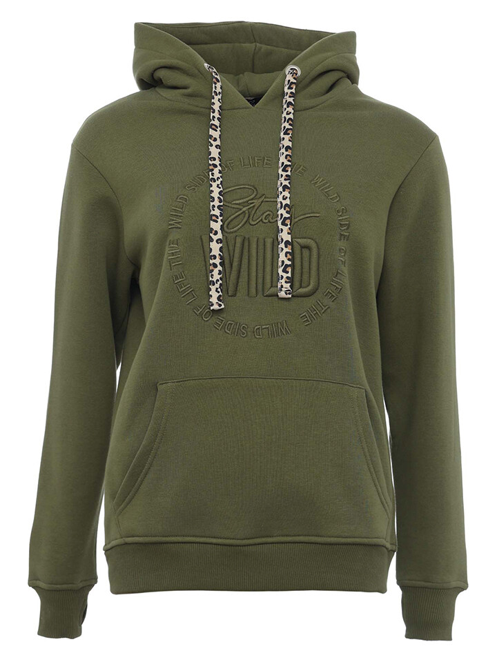 Толстовка Zwillingsherz Hoodie Nelina, хаки