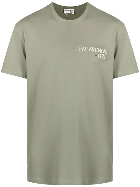 Fay футболка с принтом Fay Archive