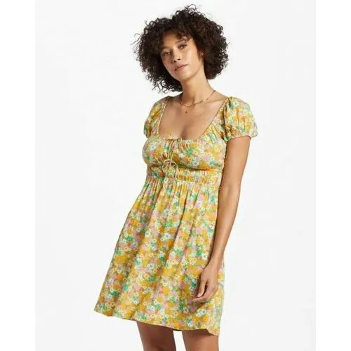 Платье BILLABONG, размер L/12, желтый
