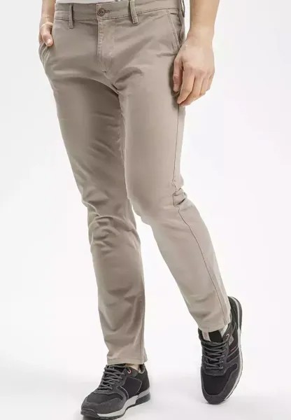 Чинос Cross Jeans, серо-коричневый
