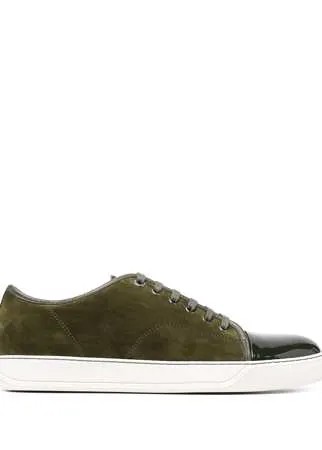 LANVIN кеды со вставками